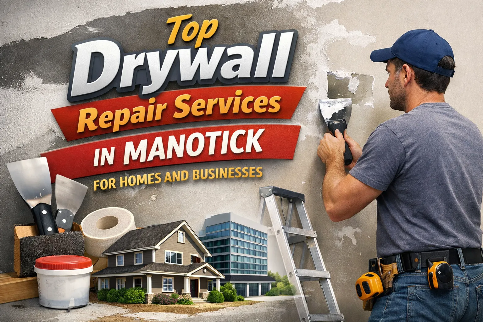 Top Drywall Repair Services in Manotick for Homes and Businesses