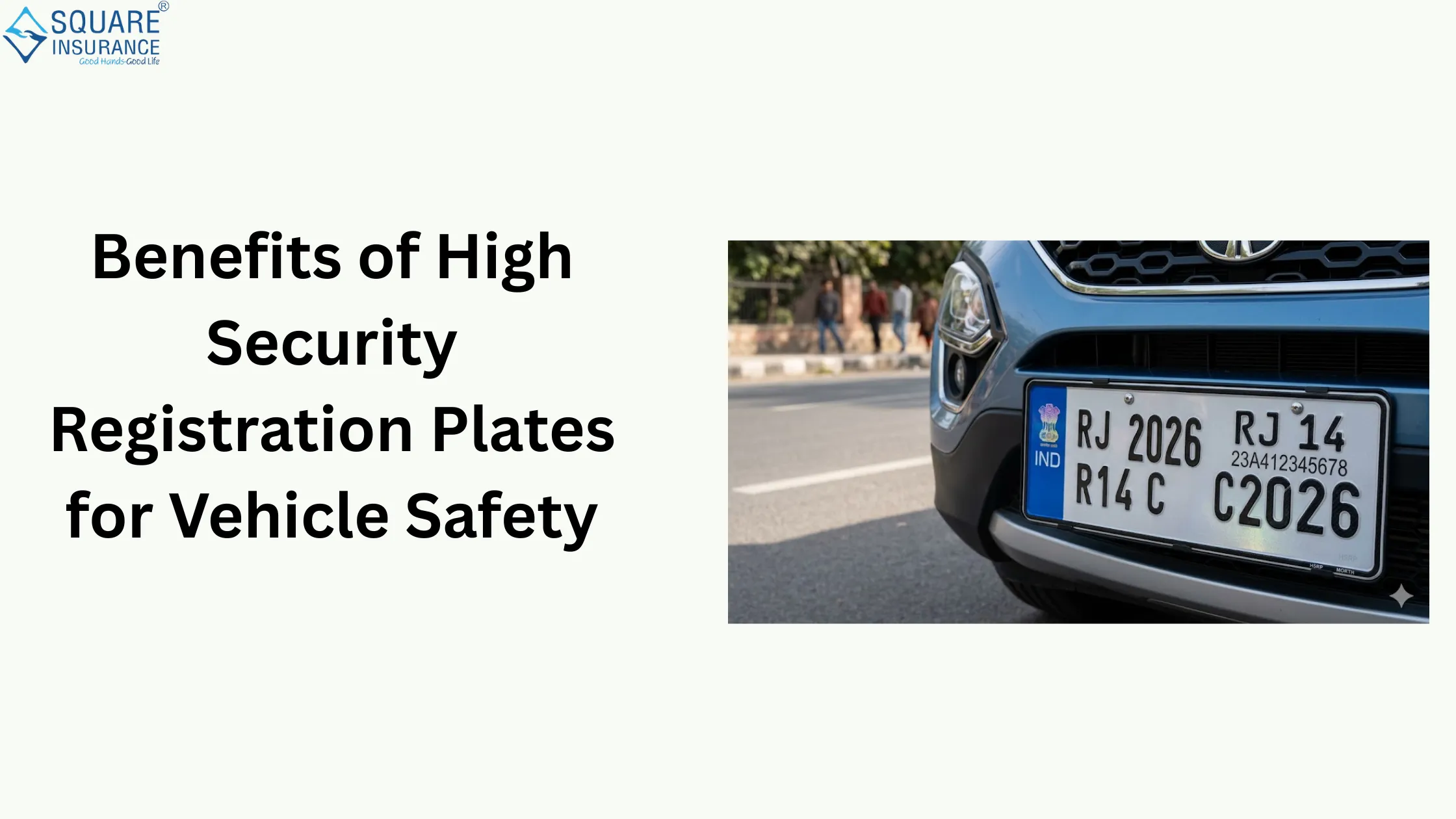 Benefits of High Security Registration Plates for Vehicle Safety