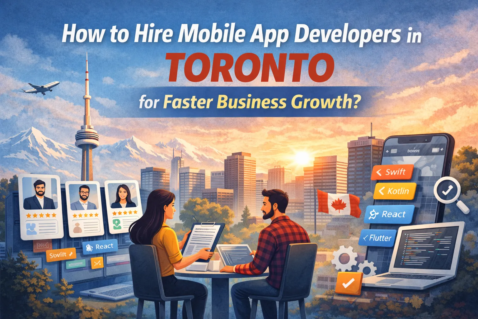How to Hire Mobile App Developers in Toronto for Faster Business Growth?