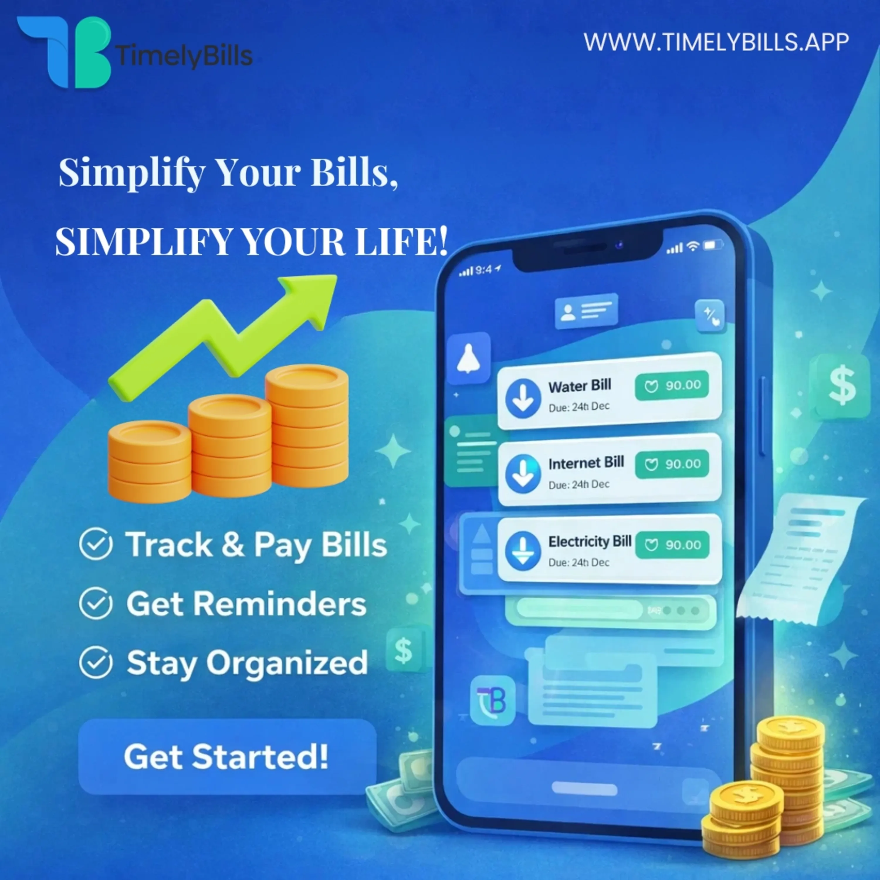 Take Charge of Your Finances: A Smarter Way to Manage Bills and Expenses - TimelyBills