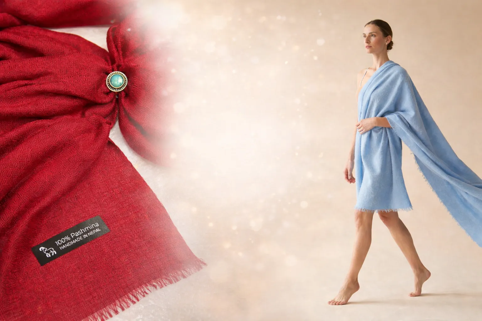 Why Handmade Cashmere Shawls Offer Superior Quality?