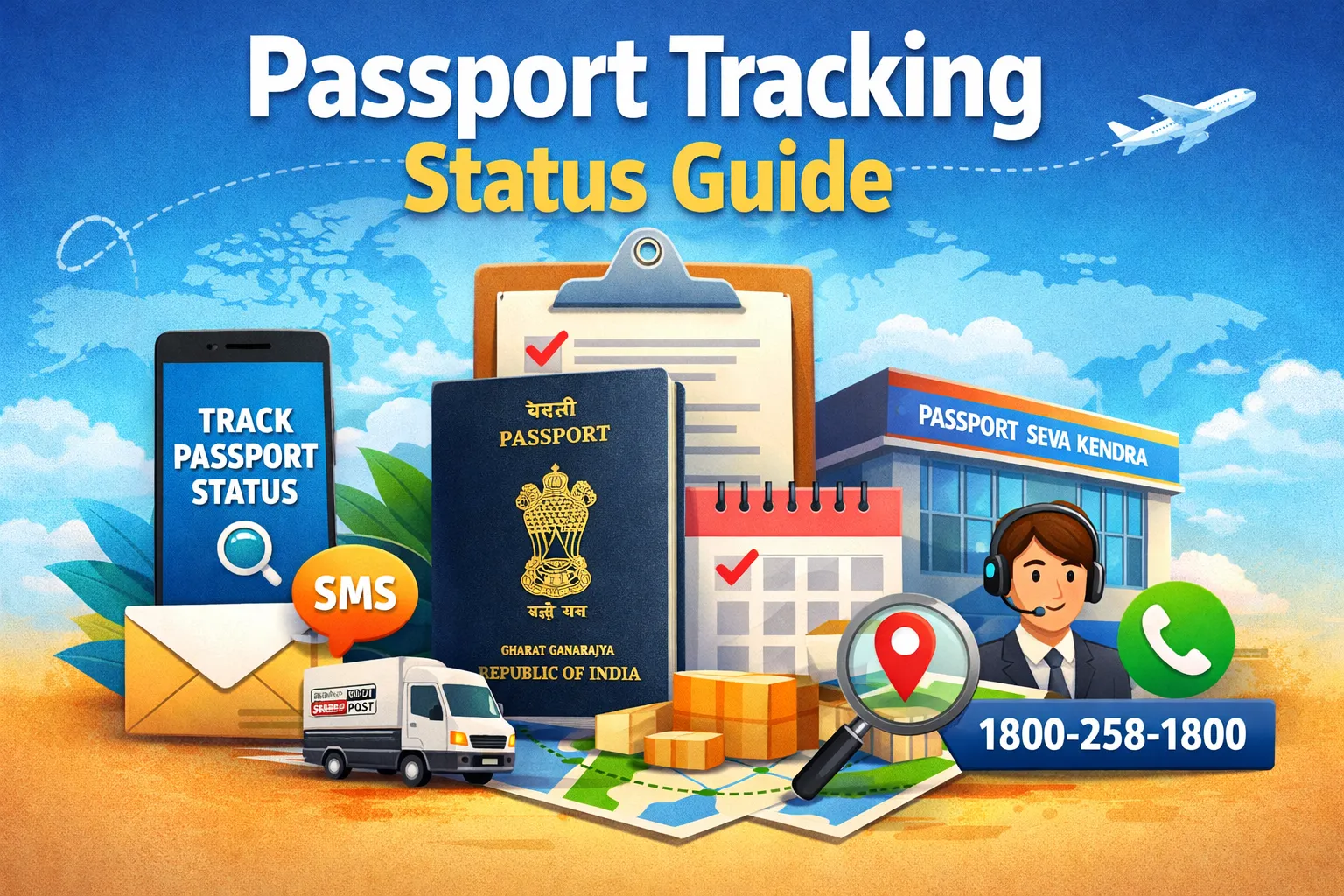 How to Check Passport Application Status in India