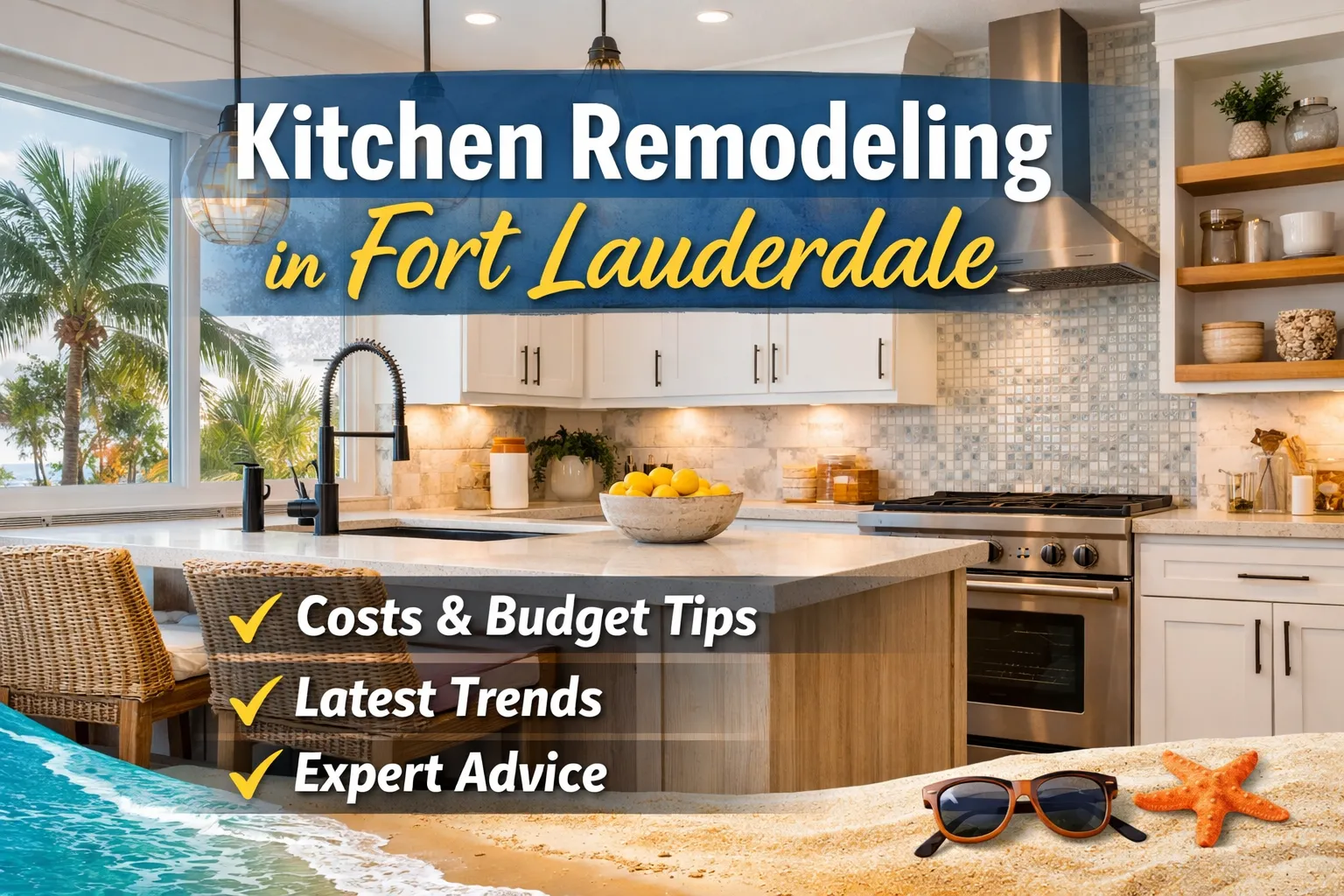 Kitchen Remodeling in Fort Lauderdale: Complete 2026 Guide to Costs, Trends & Smart Planning