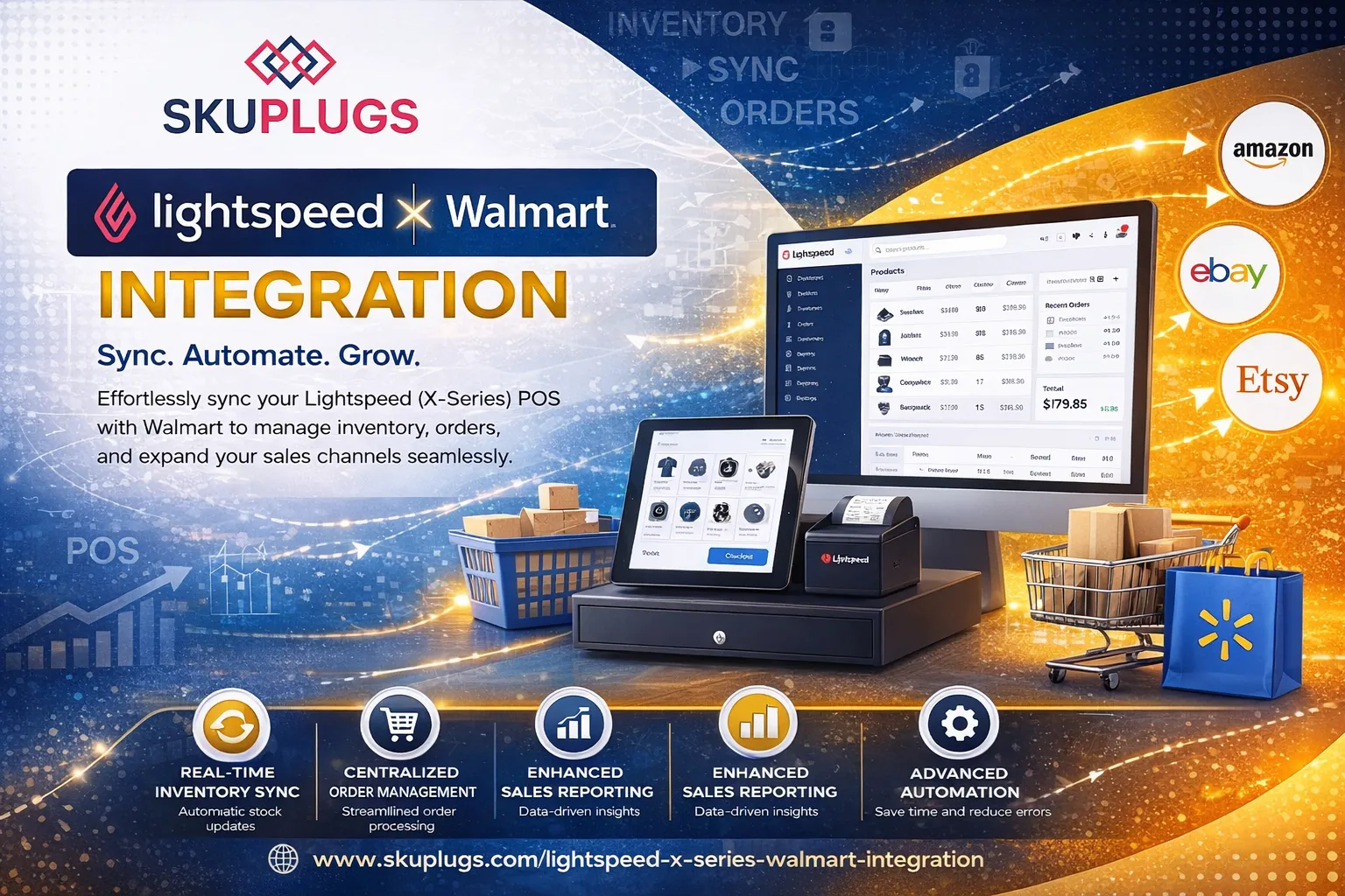 Lightspeed X Walmart Integration | SKUPlugs