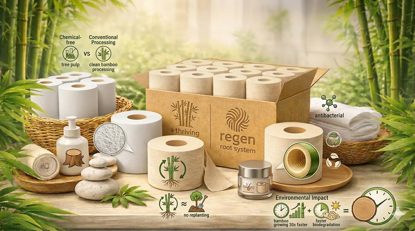 The Truth About Chemical Free Toilet Paper and Why Bamboo Wins Every Time