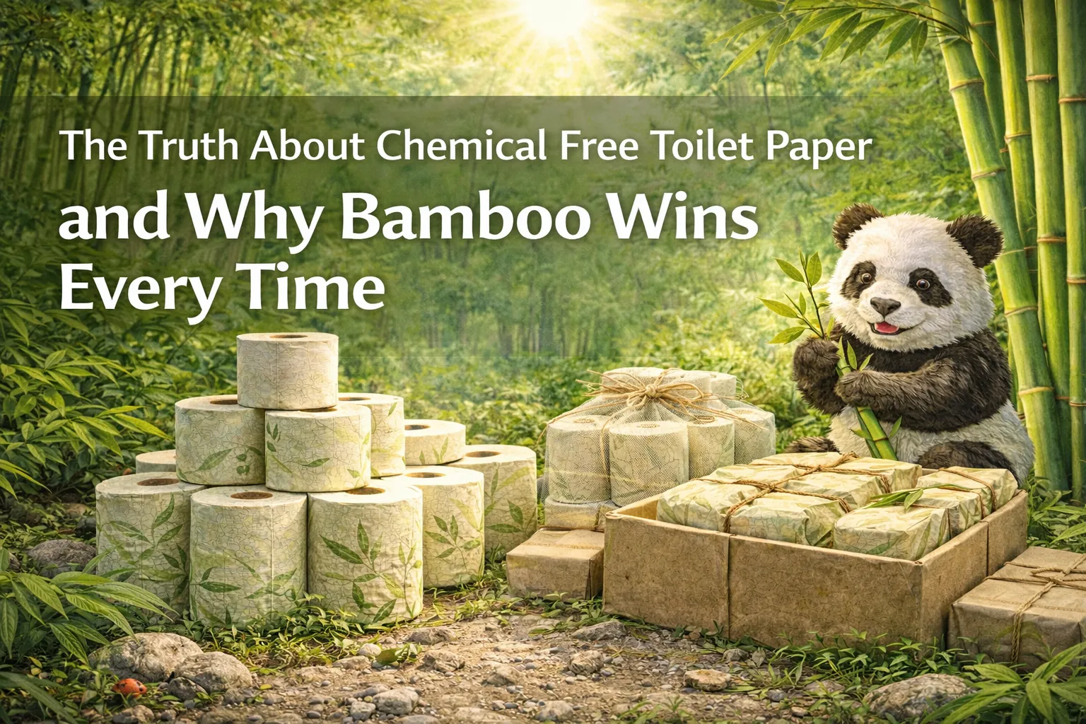 The Truth About Chemical Free Toilet Paper and Why Bamboo Wins Every Time