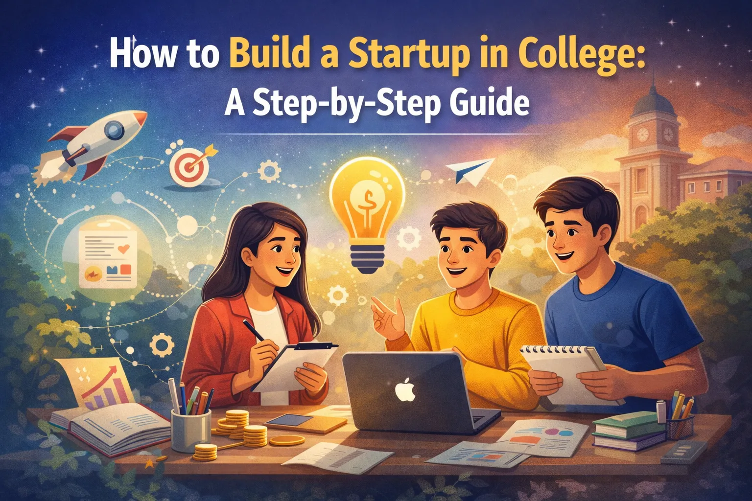 How to Build a Startup in College: A Step-by-Step Guide