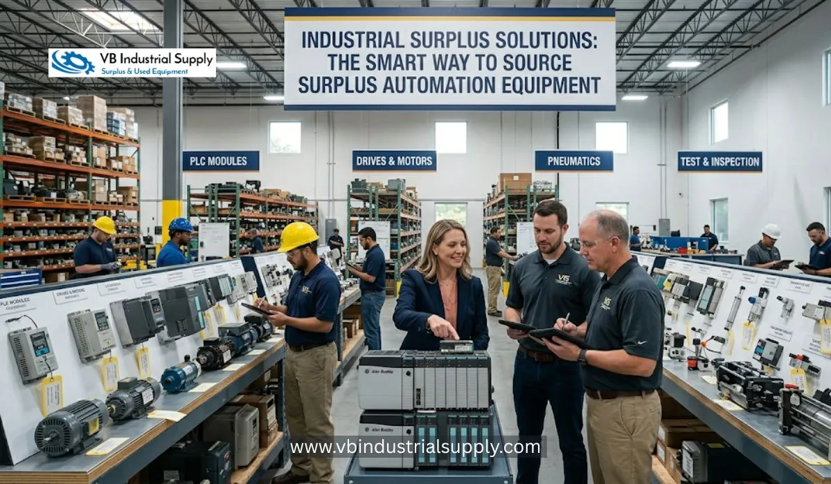 Industrial Surplus Solutions: The Smart Way to Source Surplus Automation Equipment