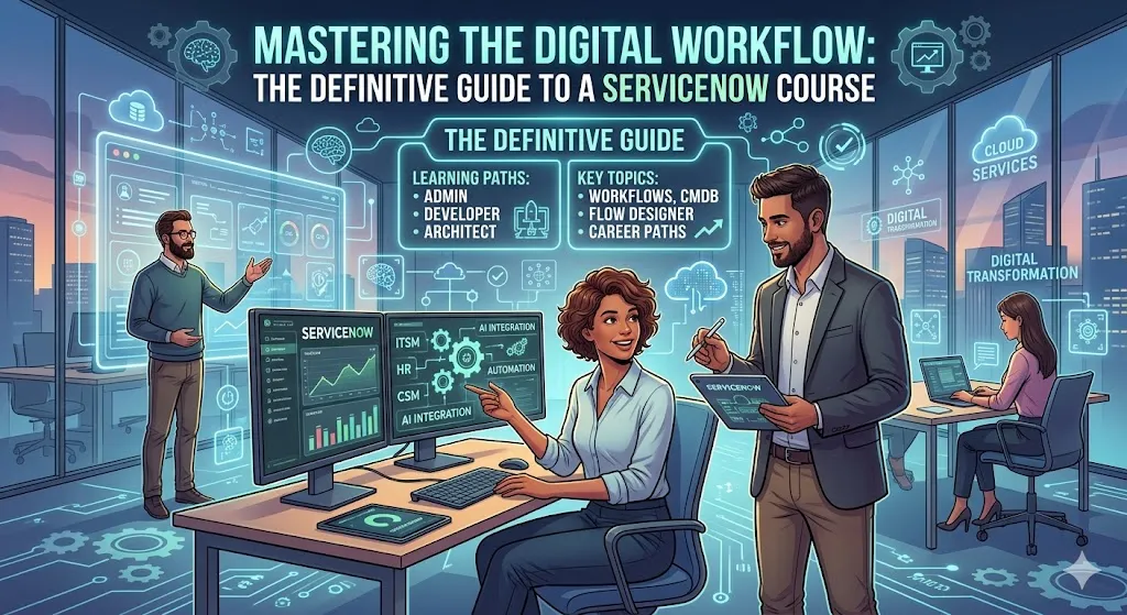 Mastering the Digital Workflow: The Definitive Guide to a ServiceNow Course