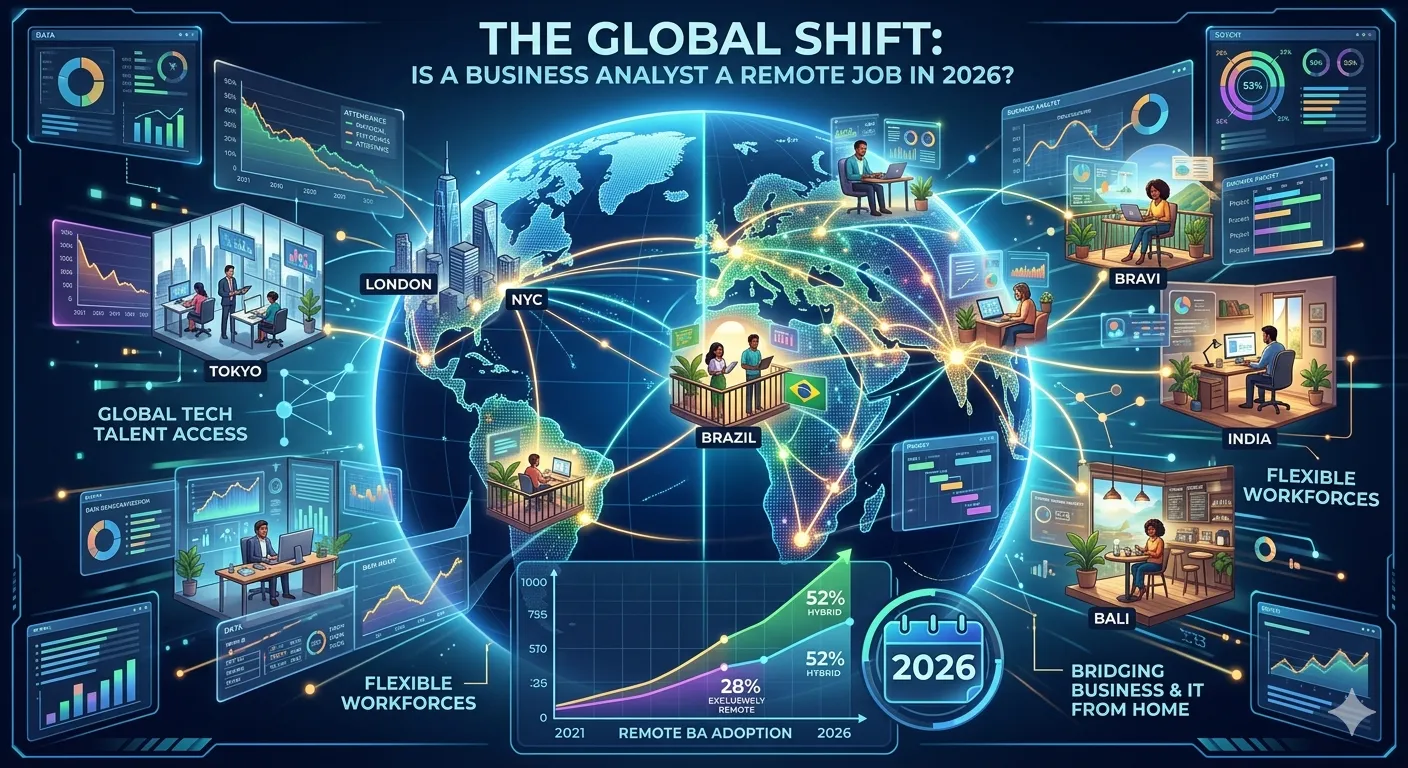The Global Shift: Is a Business Analyst a Remote Job in 2026?