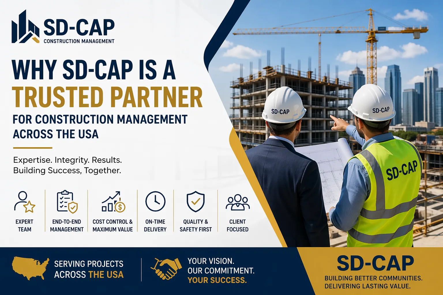 Why SD-Cap Is a Trusted Partner for Construction Management Across the USA