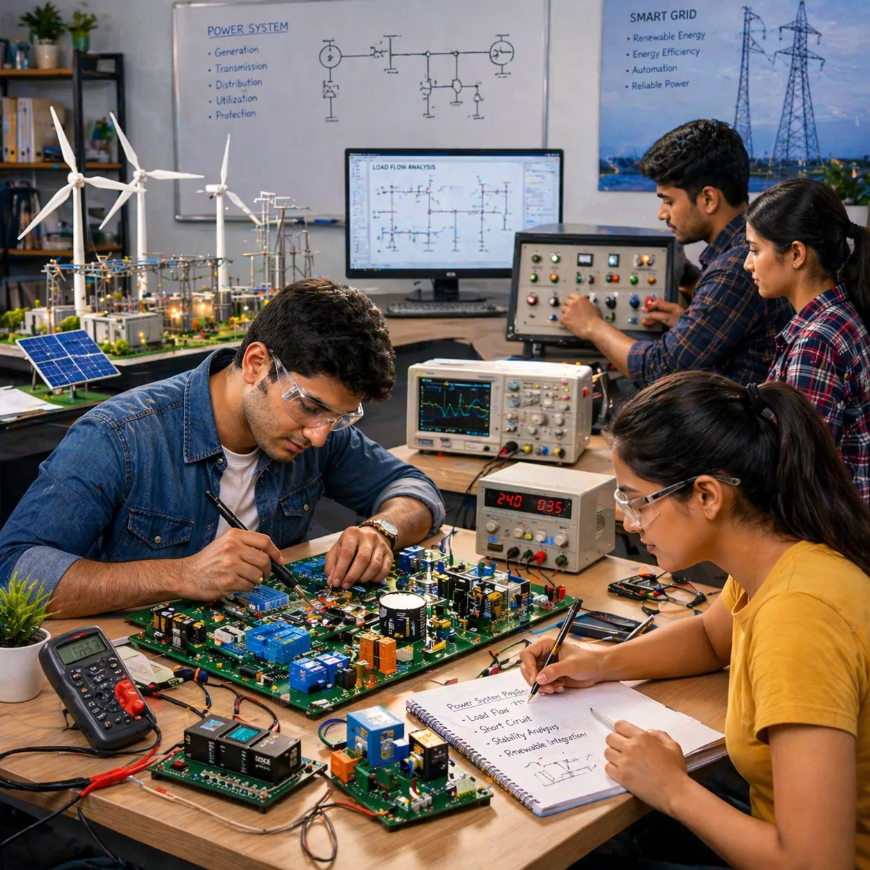 Power System Projects for Students: Latest IEEE Ideas, Types & Benefits
