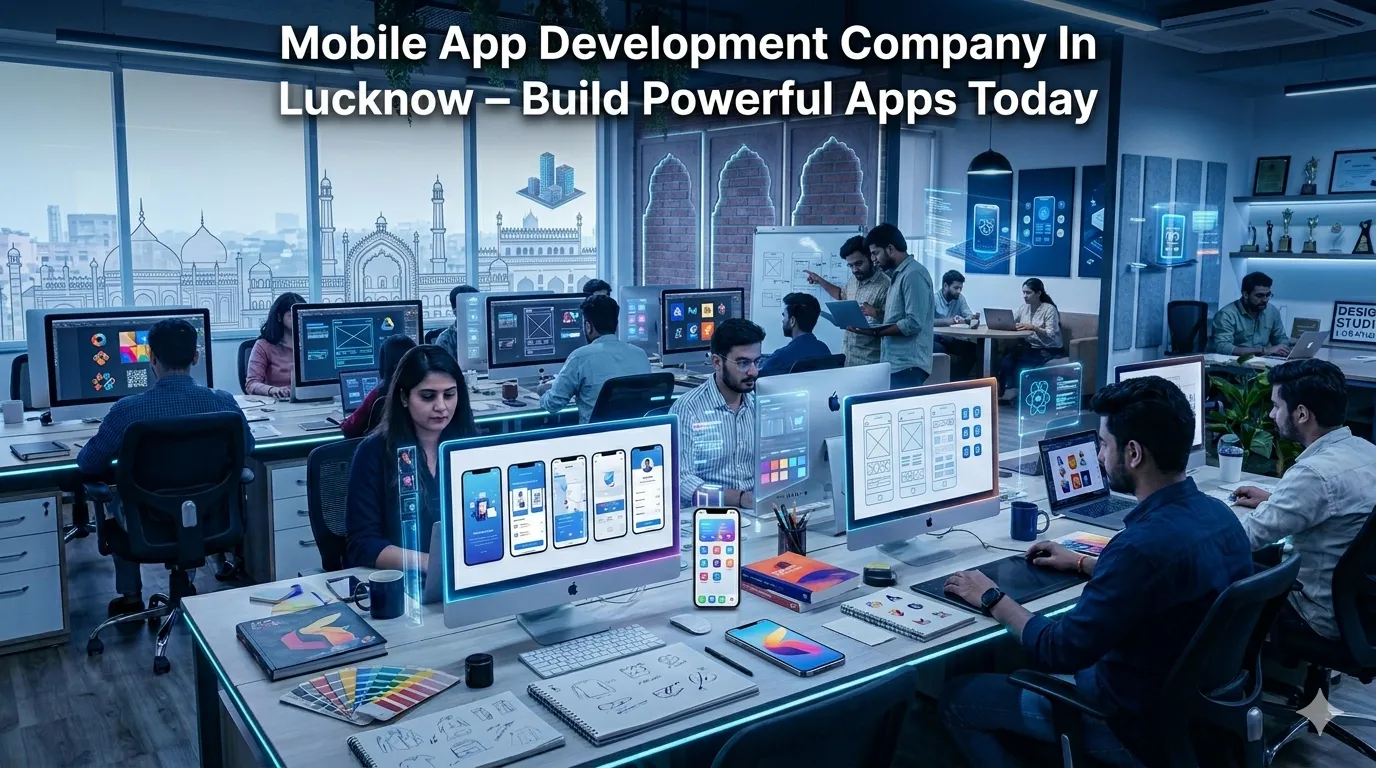 Mobile App Development Company In Lucknow – Build Powerful Apps Today