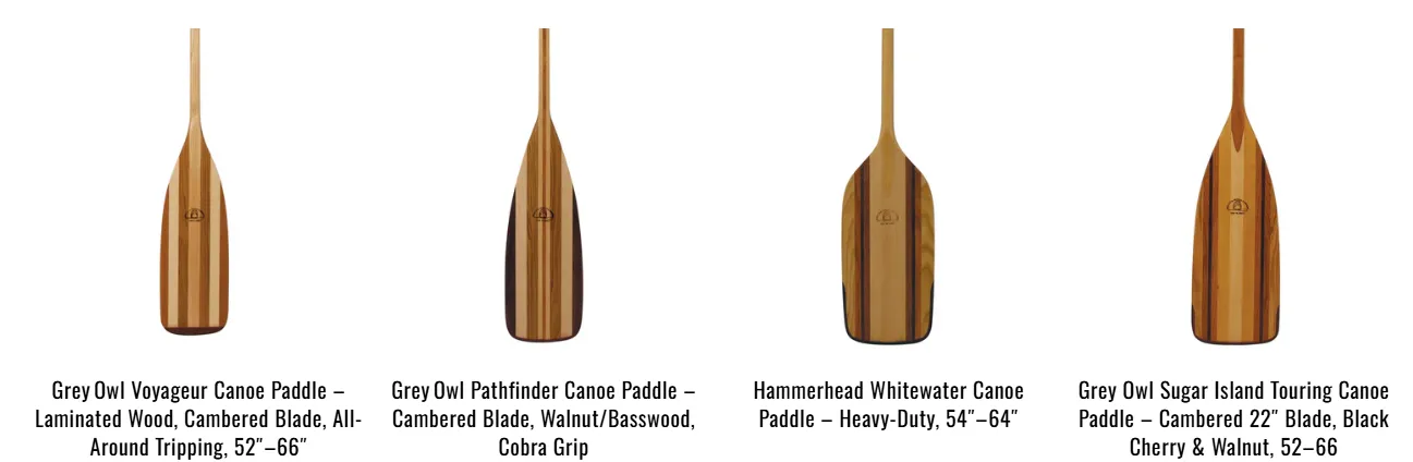 Grey Owl Paddles Canoe Paddle – Precision Engineering for Ultimate Water Control