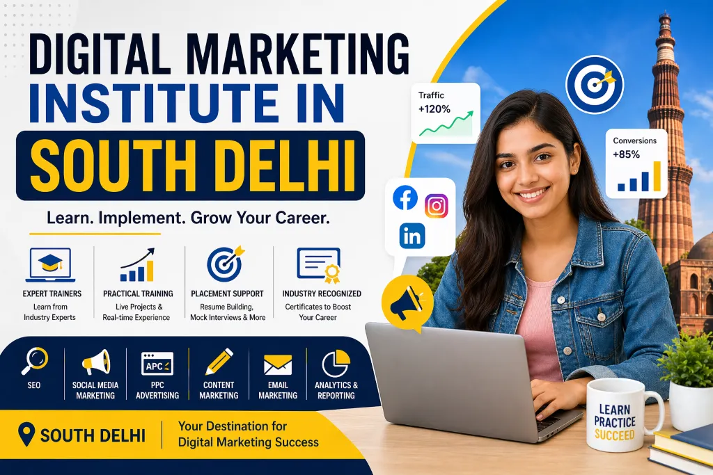 Digital Marketing Institute in South Delhi: A Complete Career Guide