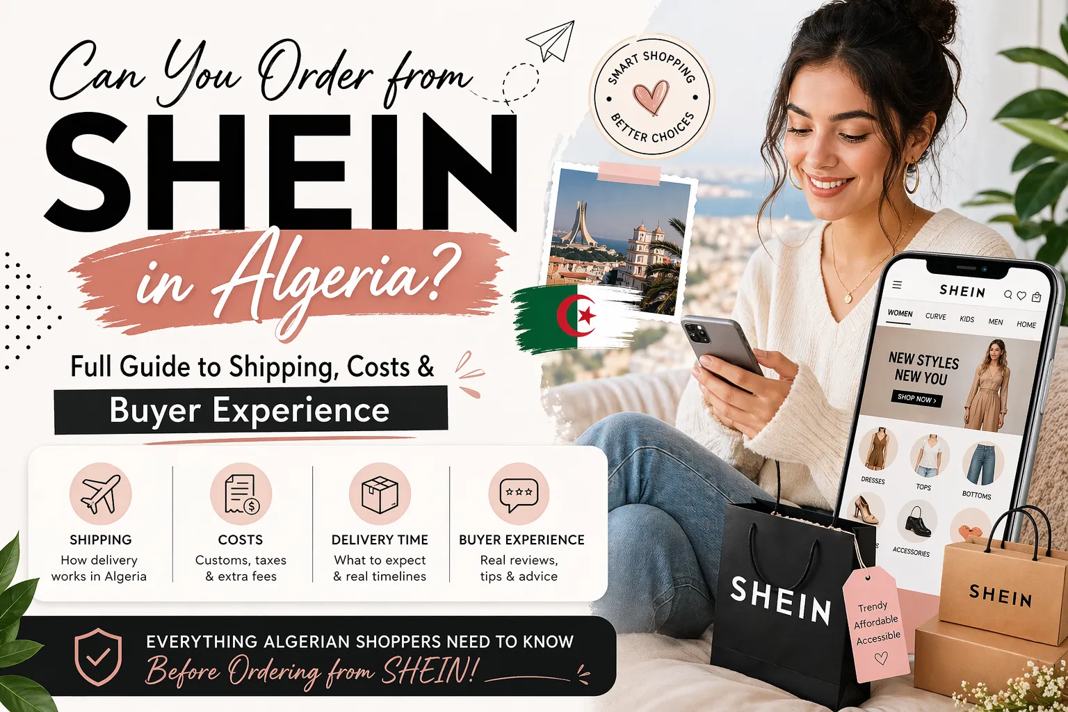 Can You Order from SHEIN in Algeria? Full Guide to Shipping, Costs & Buyer Experience