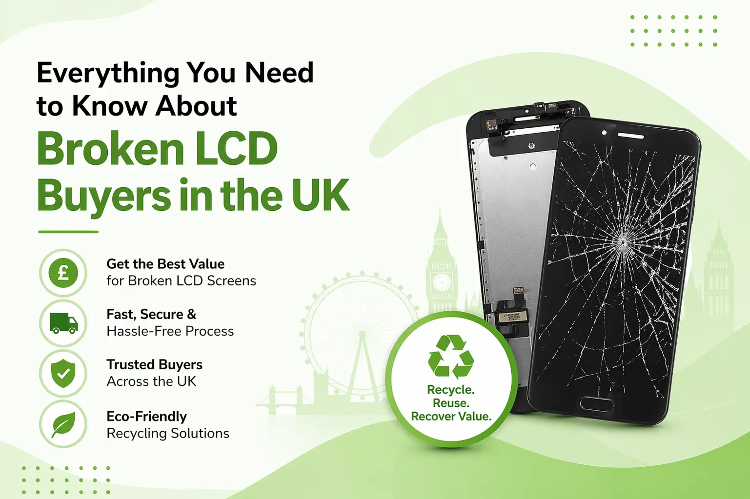 Everything You Need to Know About Broken LCD Buyers in the UK