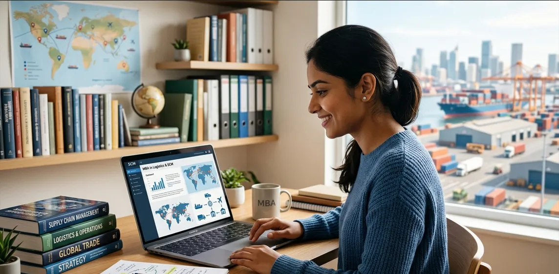 Why Choose an Online MBA in Logistics and Supply Chain Management in India