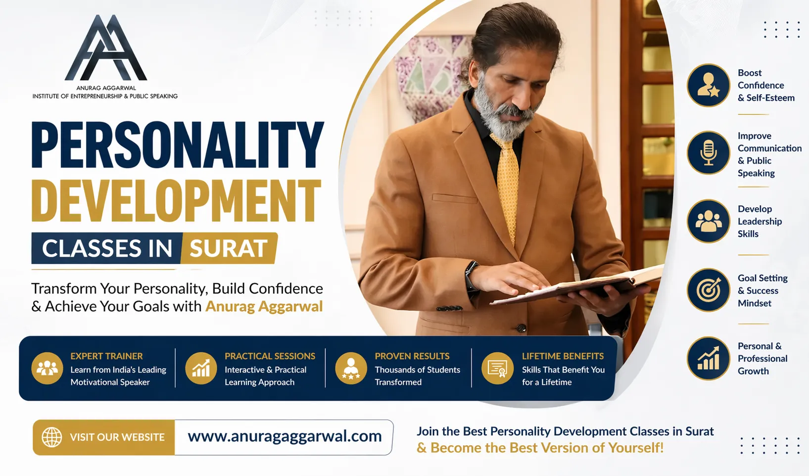 Why Personality Development Classes in Surat Are Important for Growth