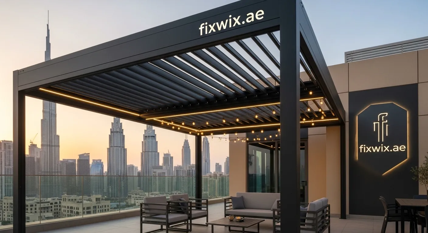 10 Smart Motorized Pergola Dubai Solutions for Modern Outdoor Living 2026