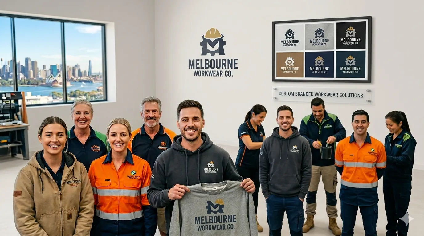 From Ordinary to Branded: Custom Team Hoodies & Workwear Guide