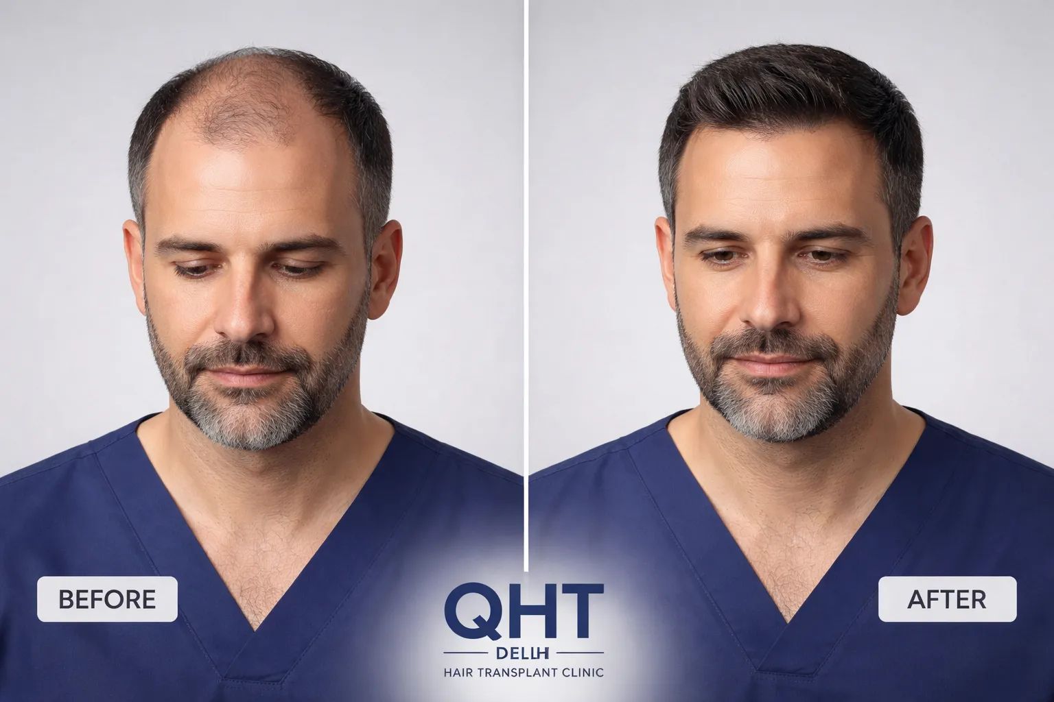 The Gut Hair Connection: How Digestive Health Influences Hair Loss and Transplant Outcomes : QHT Clinic Delhi