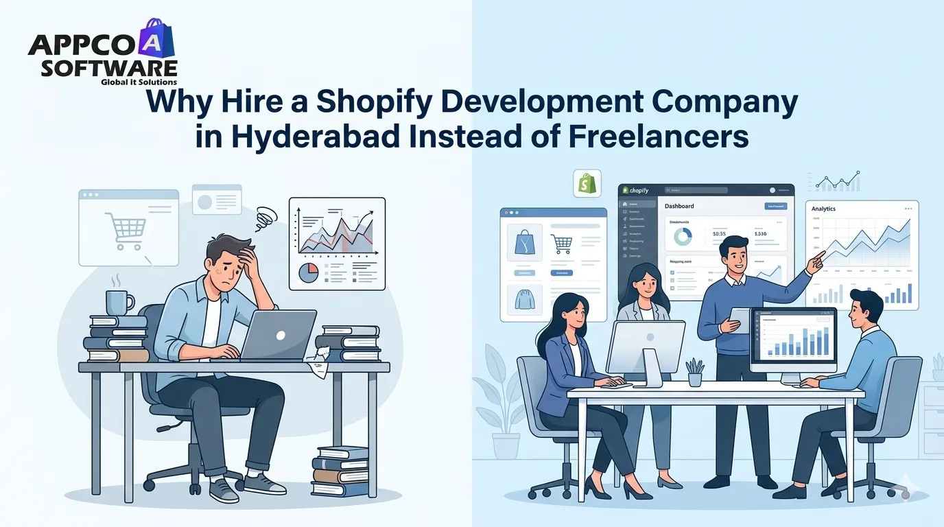 Why Hire a Shopify Development Company in Hyderabad Instead of Freelancers