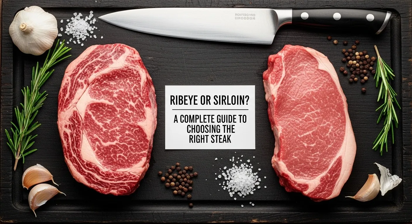 Ribeye VS Sirloin? A Complete Guide to Choosing the Right Steak