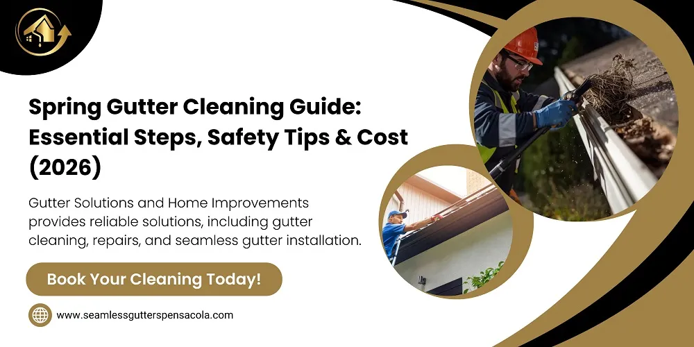 Spring Gutter Cleaning Guide: Essential Steps, Safety Tips & Cost (2026)