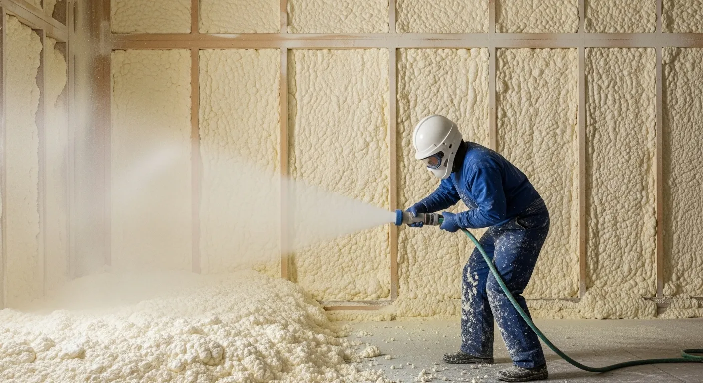 How Closed Cell Spray Foam Creates a Moisture Barrier