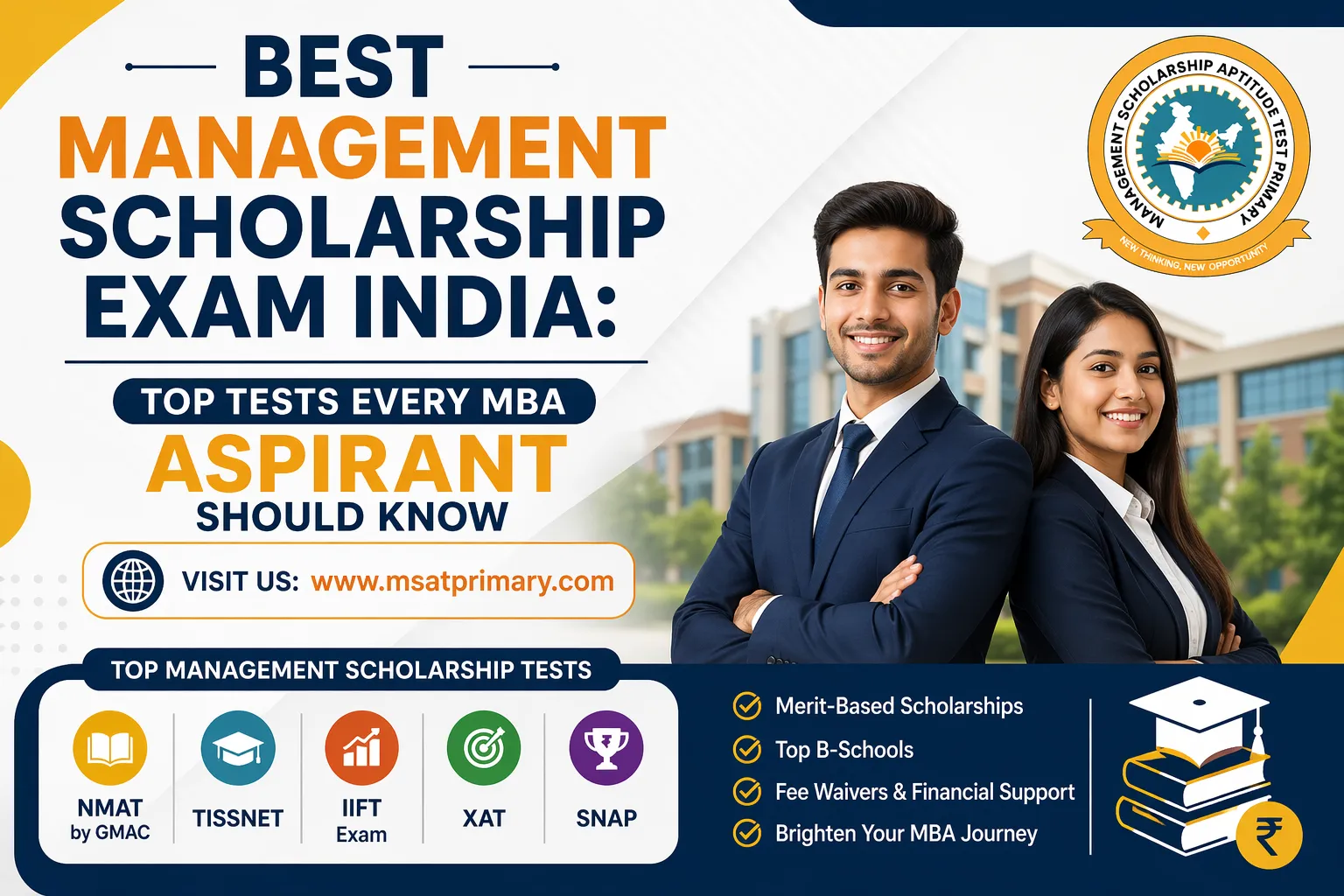 Best Management Scholarship Exam India: Top Tests Every MBA Aspirant Should Know