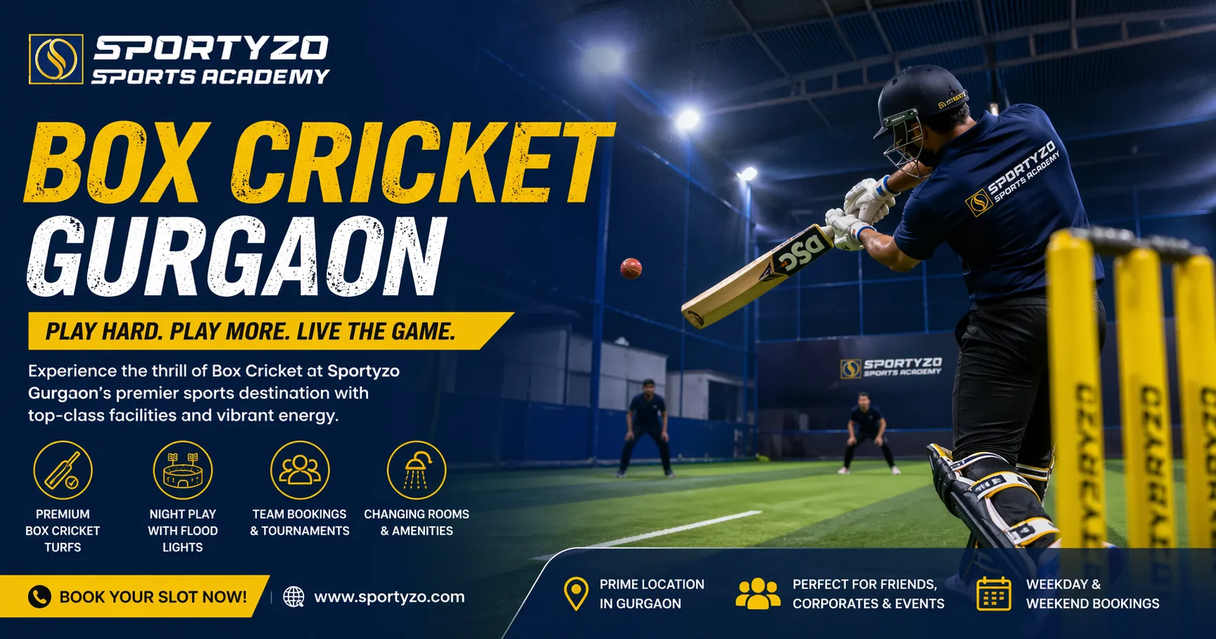 How to Book the Best Box Cricket Gurgaon Ground Easily