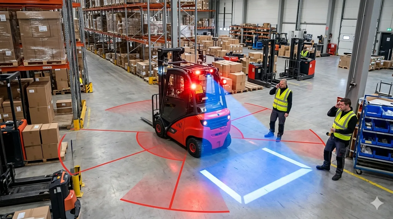 360-Degree Forklift Cameras on North Sea Supply Bases: Managing MHE Safety in UK Offshore