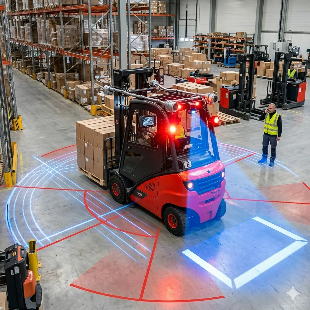 360-Degree Forklift Cameras on North Sea Supply Bases: Managing MHE Safety in UK Offshore