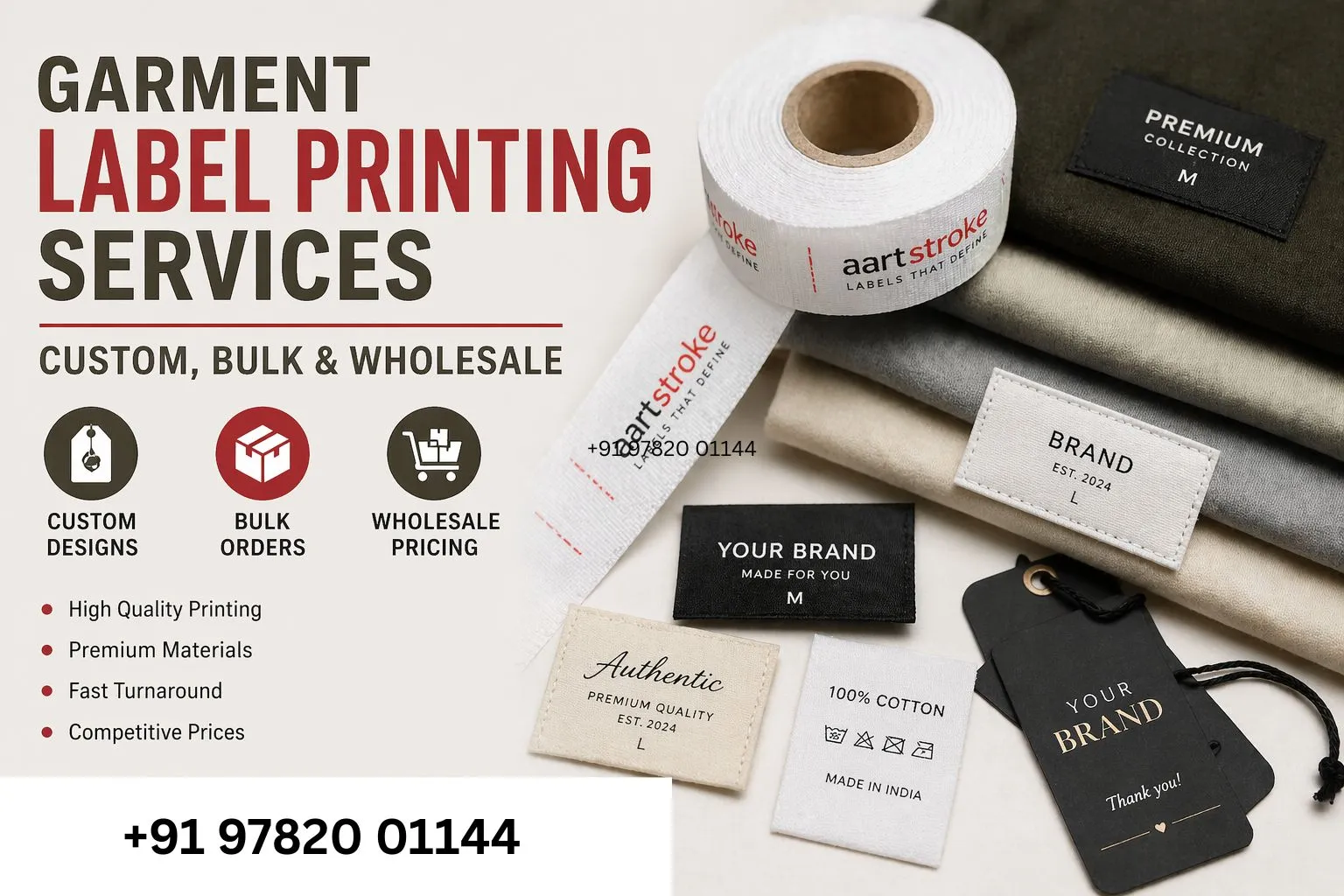Garment Label Printing: Everything Your Fashion Brand Needs to Know