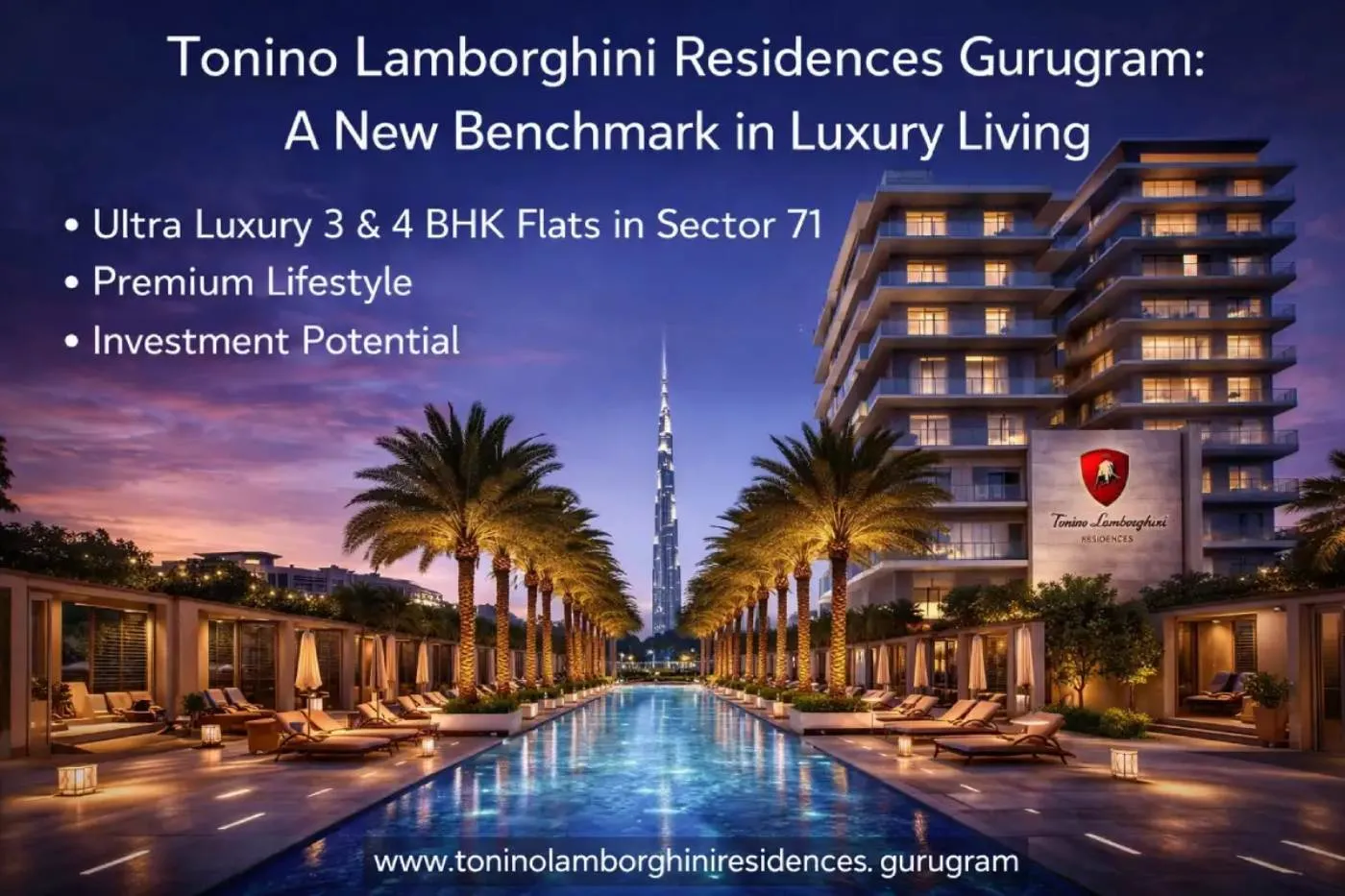 Tonino Lamborghini Residences Gurugram: A New Benchmark in Luxury Living