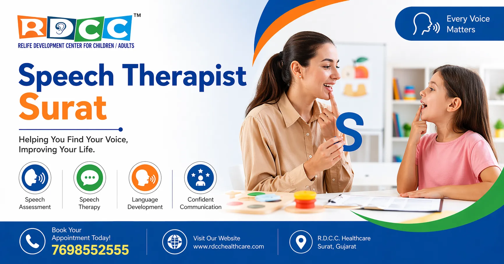 How to Choose the Best Speech Therapist Surat Clinic