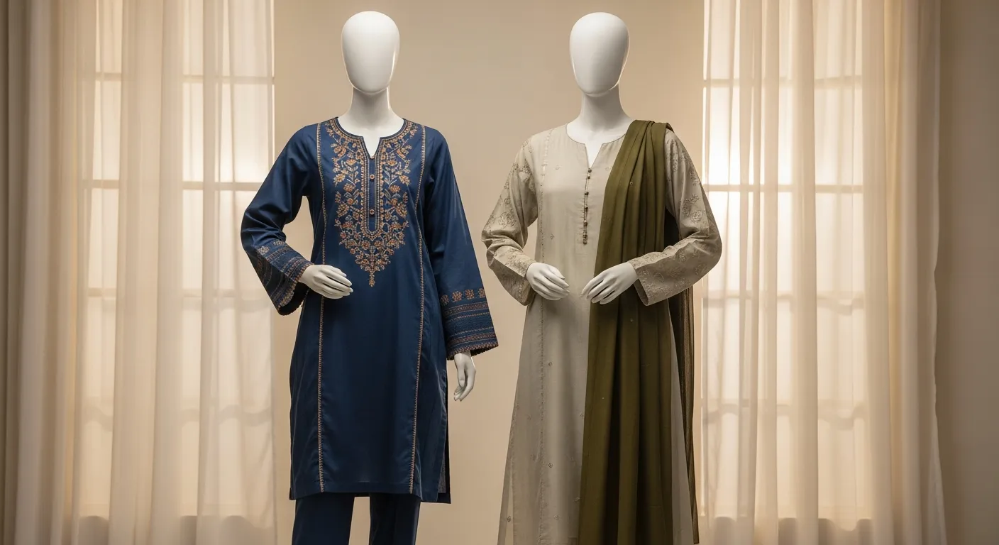 Eid Kurta Sets for Women in Pakistan | AKHROTCLOTHING