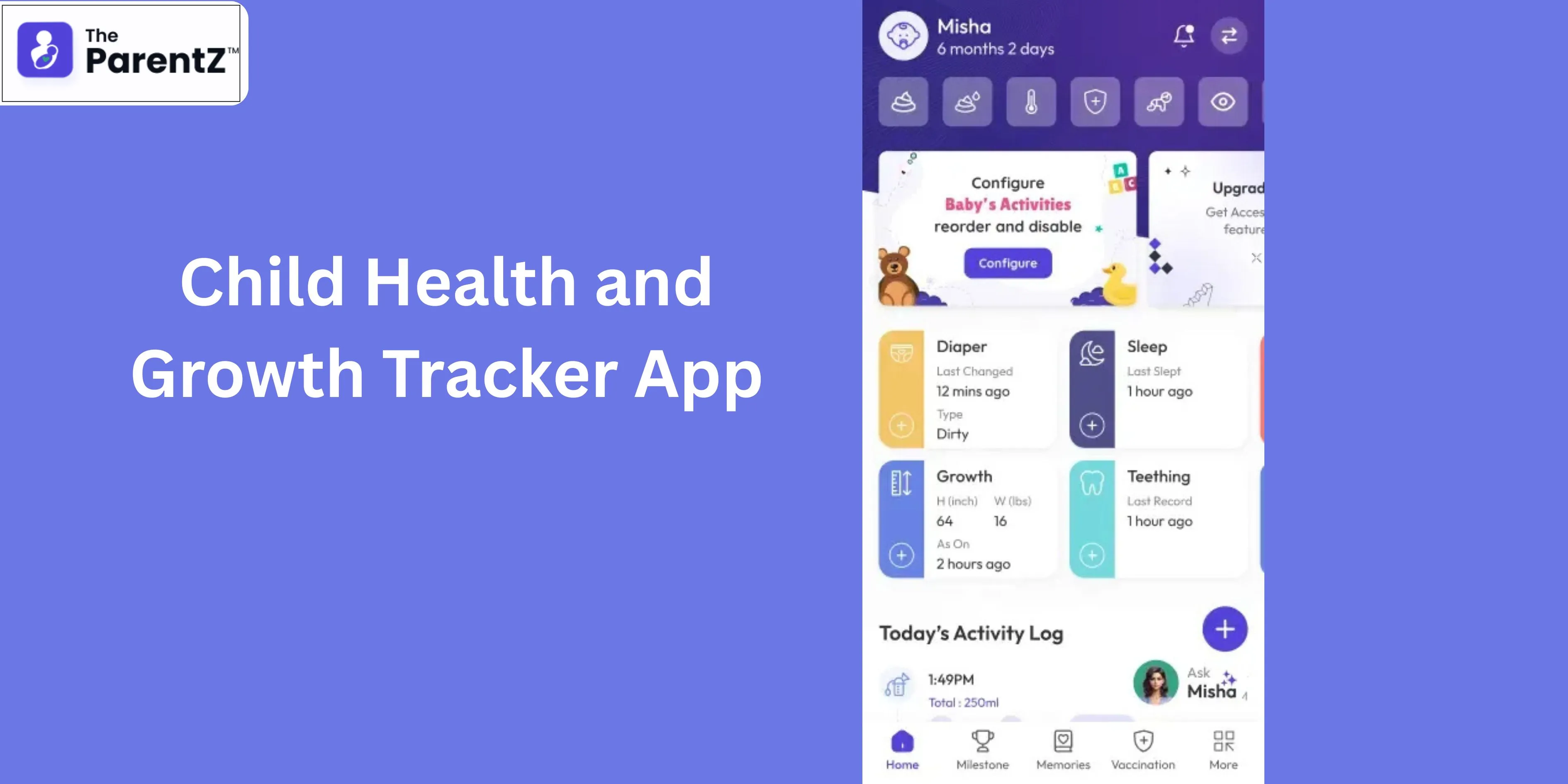 How a Child Health and Growth Tracker App Supports Your Child’s Development