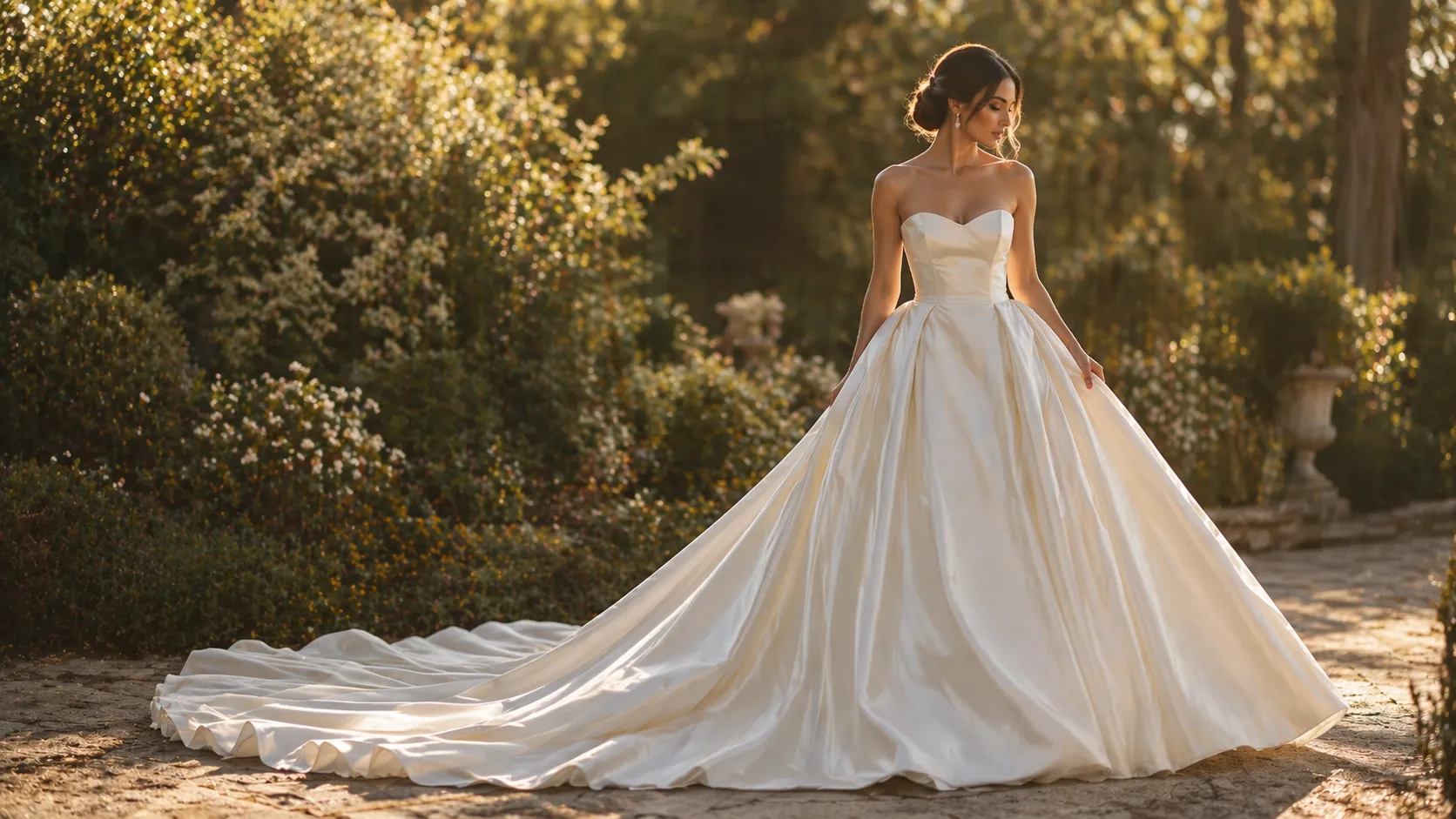 How to Choose a White Satin Wedding Dress for Your Body Type and Wedding Style