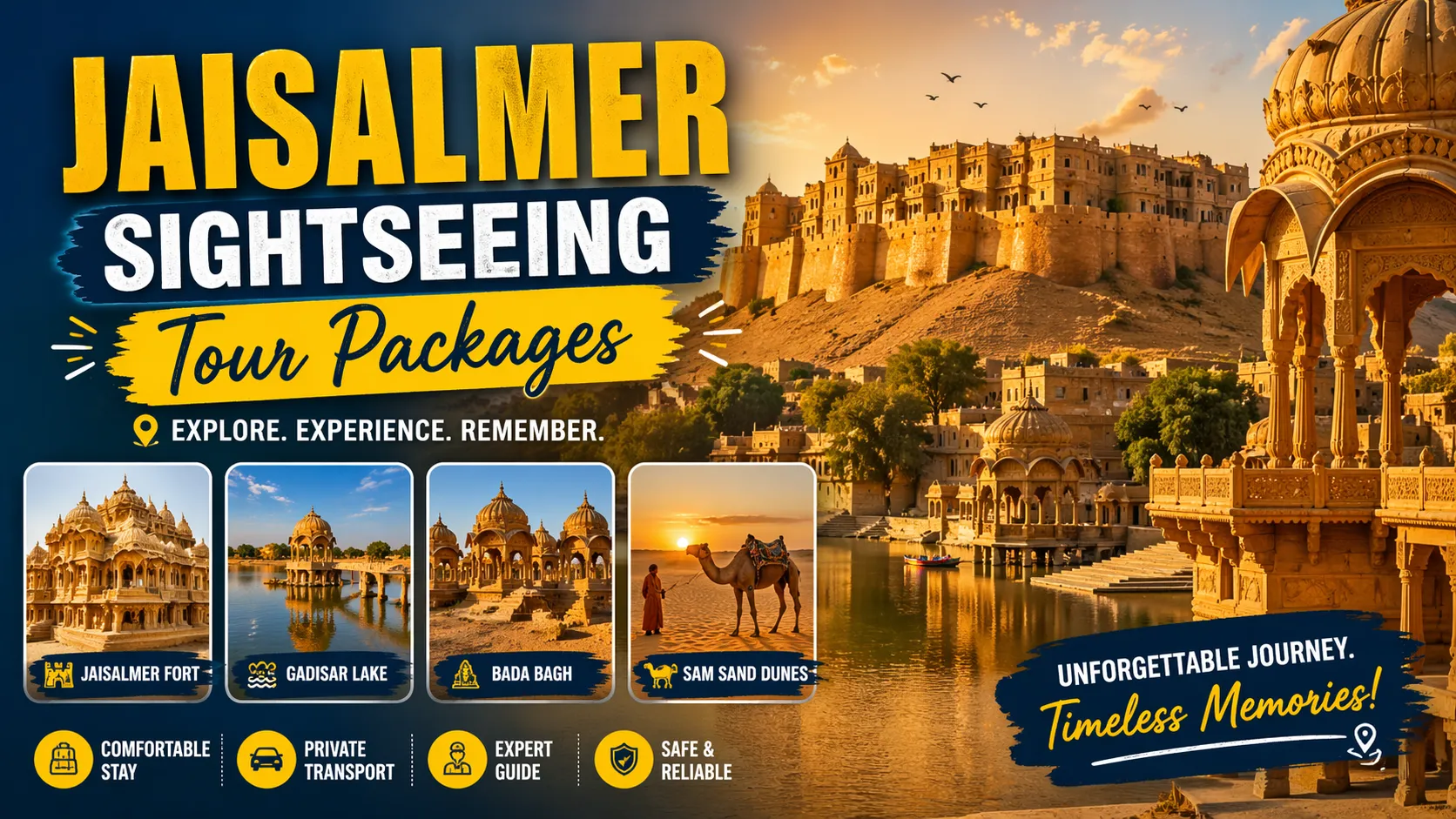 Plan Your Jaisalmer Sightseeing Tour with Expert Local Guides