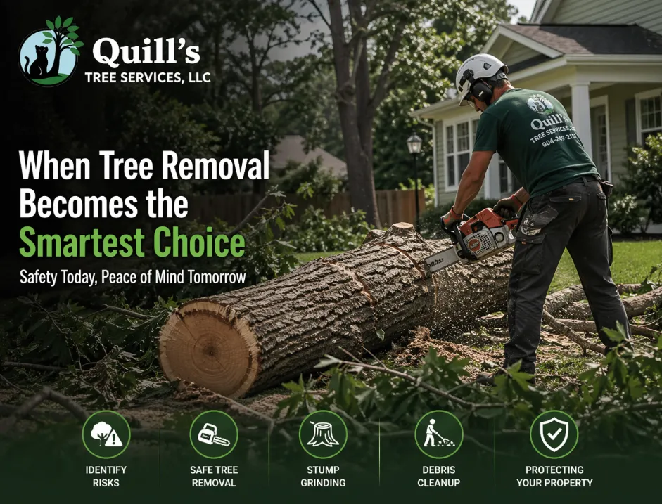 When Tree Removal Becomes the Smartest Choice for Long-Term Safety