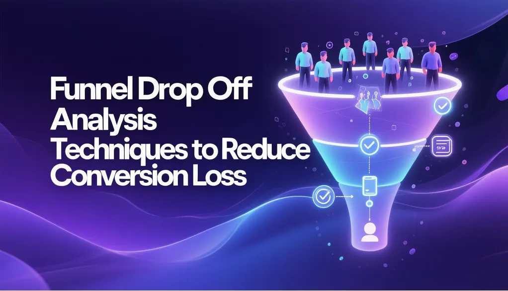 Funnel Drop Off Analysis Techniques to Reduce Conversion Loss