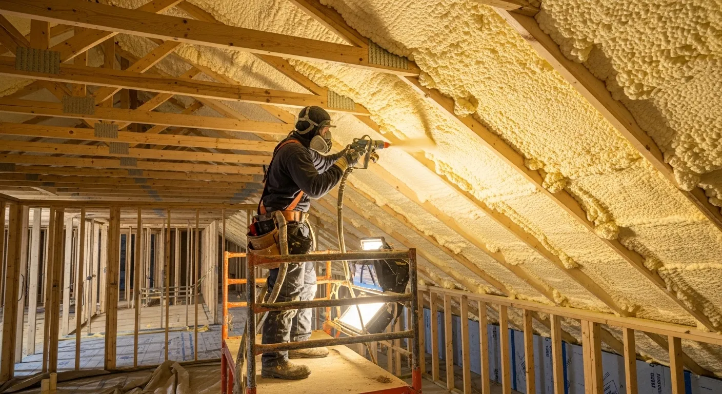 Why Spray Foam Insulation Offers Superior Air Sealing For Homes In Somers