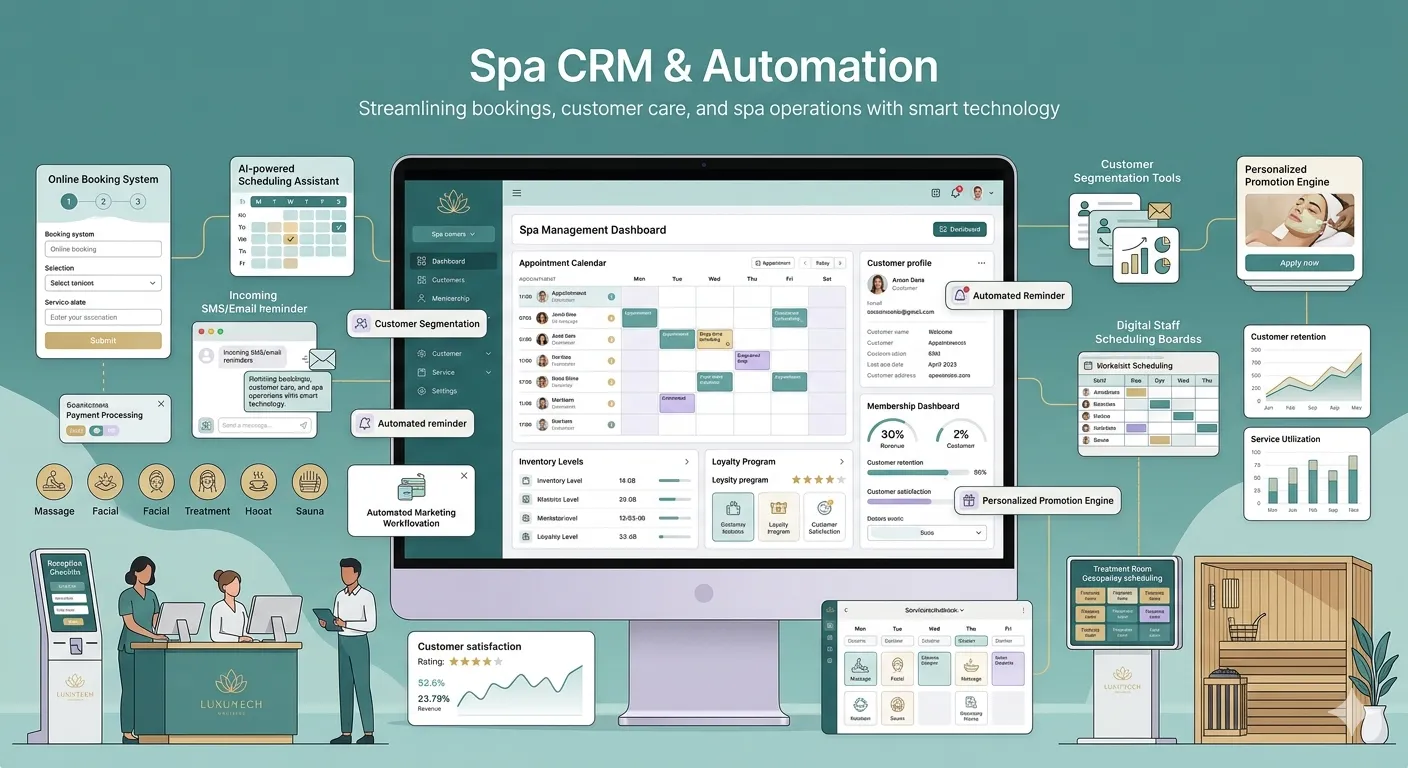Spa CRM Solutions: The Ultimate Guide to Spa Management & Automation
