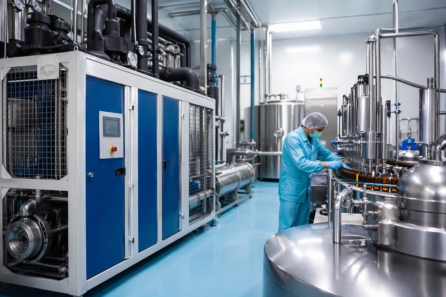 How Industrial Chillers Improve Product Quality in Food and Pharma Industries?