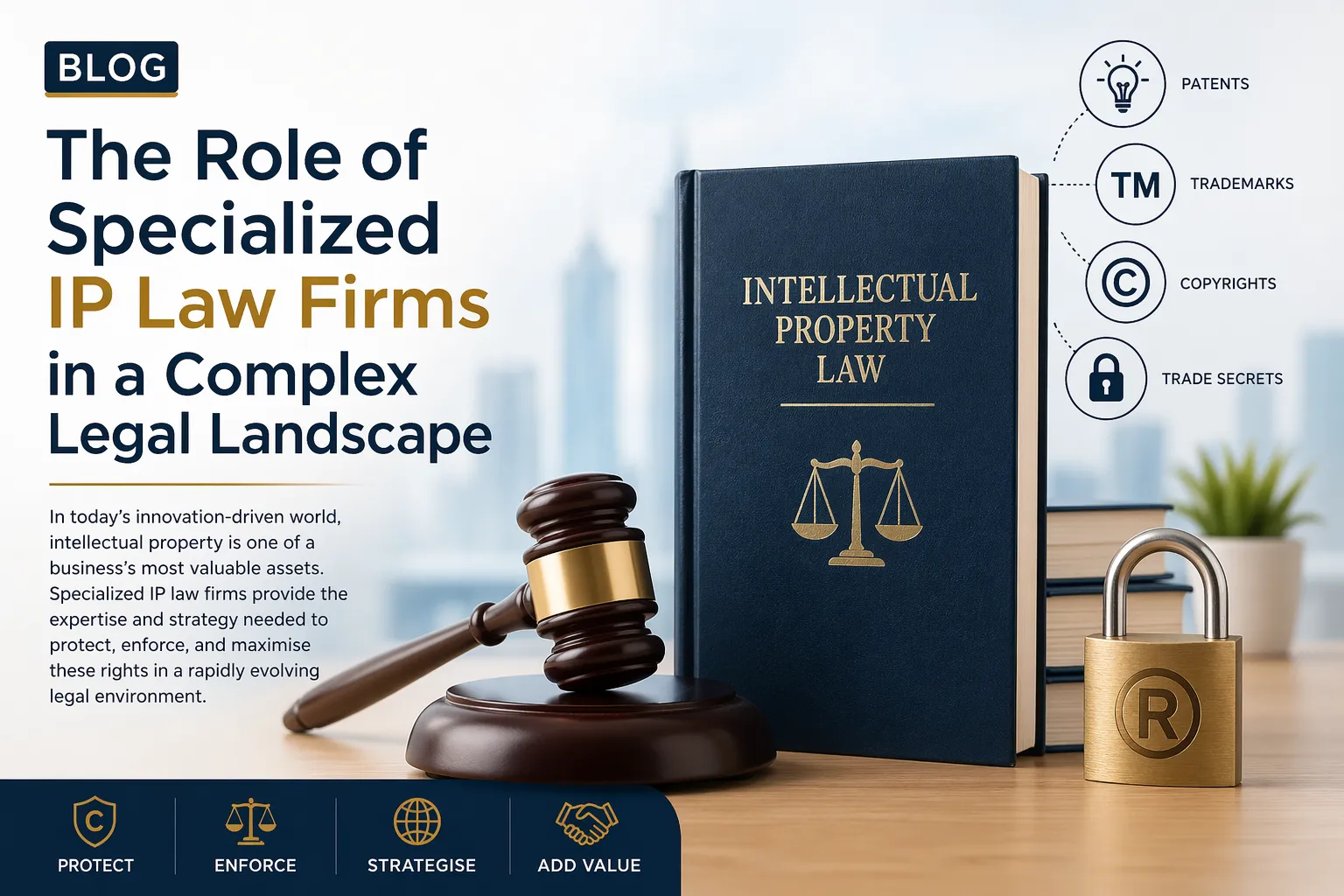 The Role of Specialized IP Law Firms in a Complex Legal Landscape