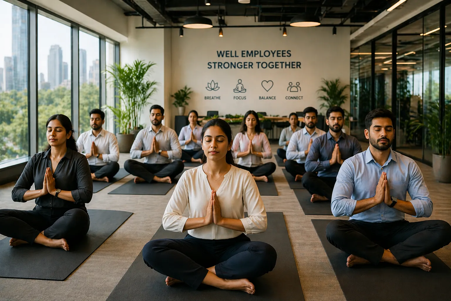 Why More Mumbai Companies Are Adding Yoga to Their Workplace Wellness Plans
