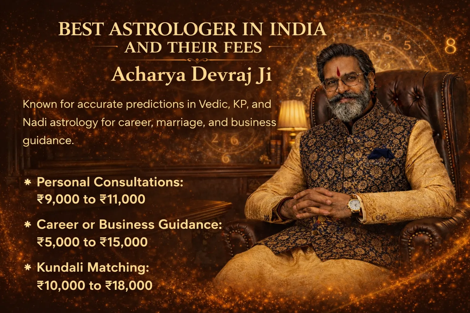 Top 10 Astrologer in India: Online Consultation with Acharya Devraj Ji