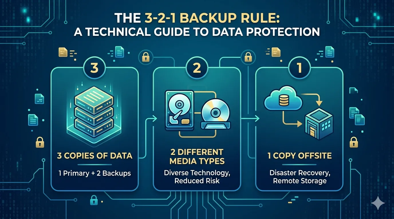 Master the 3-2-1 Backup Rule for Ultimate Data Protection